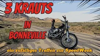 Три немца в Бонневилле &mdash; случайная встреча во время SpeedWeek.