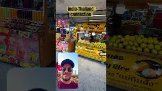 India Thailand cultural connection by Mango 🥭 recipe ❤️ #thailand