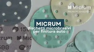 Micrum - dischetti microabrasivi per carteggiatura auto