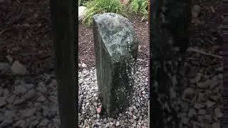 Custom Drilled Basalt Column