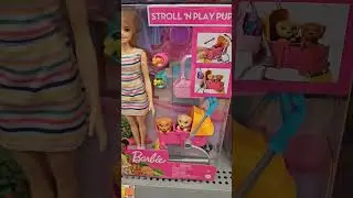 Barbie stroll with her best friends 🐶