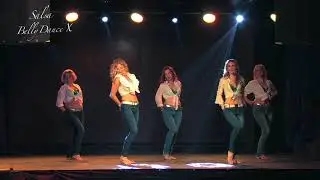 Dance marathon Salsabellydance 2018! Competition. Enigma group.