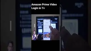 how to login Amazon Prime Video In Tv In New Way #shortsfeed #shorts #tech #primevideo