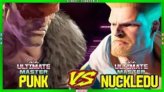 SF6 Punk (Sagat) VS NuckleDu (Guile) 💥High Level💥