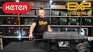 KETER JOB BOX - duża skrzynia budowlana 25Gal/95L