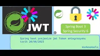 shot 04 spring boot 3.1.2 spring security 6 jwt tokenprovider yml file entegrasyonu