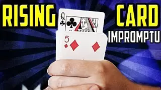RISING CARD - Impromptu Karte aus Deck SCHWEBEN lassen | Zaubertricks mit Aufl&ouml;sung