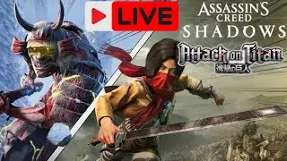 |🔴LIVE| ASSASSIN'S CREED SHADOWS x ATTACK ON TITAN - Gameplay Ita