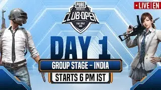 [EN] PMCO India Group Stage Day 1 | Fall Split | PUBG MOBILE CLUB OPEN 2020