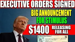 Executive order Signed! $1400 Stimulus Checks Coming THIS MONDAY! Who Qualifies & How to Claim Yours