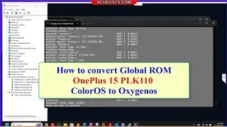 How to Convert OnePlus 15 PLK110 from ColorOS to Oxygenos (CPH2747, CPH2749)