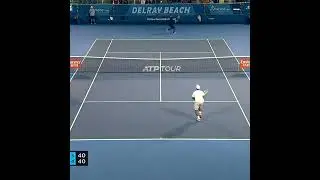 BRILLIANT Shot from Tiafoe