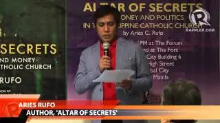 Veteran journalist unveils 'Altar of Secrets'