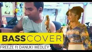 Indrani Medley ( Olinda Kale Himidiriye ) - DHANUKI ft. FREEZE | Bass Cover