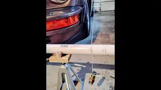 Fabricate Alignment Stands for home string alignment on Porsche 911