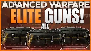 All Elite Gun Variations! w/Stats & Names - Advanced Warfare Elite Guns Supply Drop List
