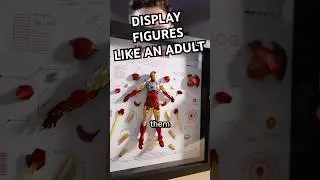 THE NEW WAY TO DISPLAY FIGURES! #ironman #marvel #unboxing #shorts