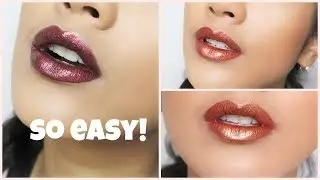 How To: DIY Metallic Lipstick / Cara Membuat Lipstick Metalik / Tutorial Bahasa / Makeup Indonesia