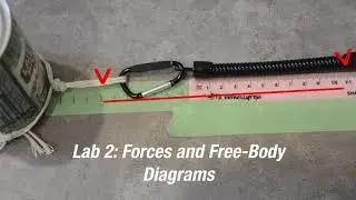 Lab 2: Forces and Free-Body Diagrams -_-_-by DIYlab.ca-_-_-