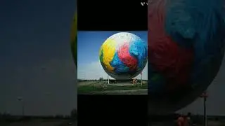 The world's largest Ball of Paint