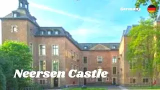 Castle Neersen Willich, North Rhine-Westphalia, 🇩🇪 Germany, Walking Tour 2020
