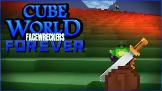 Cubeworld Forever - Getting OP in the Rivet Biome