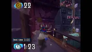 Sly Cooper and the Thievius Raccoonus Sunset Snake Eyes Master Thief Sprint Part 2/4