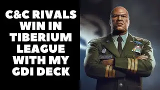 C&C Rivals: Tiberium League Games With My Main GDI Deck With Commentary