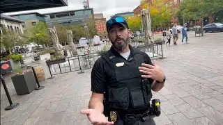 Tom Zebra  talks about cop watching 👀