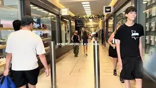 Walking tour Nataru 2025 shopping CBD Perth Australia #vlog #tour #shopping #australiancity #bule 