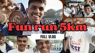 🥵Fun run 5km 🏃🏻 my ncc vlog 🤯 @Samsameerinsta76 