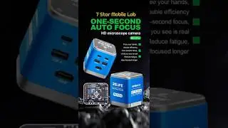 Tired of Adjusting focus✨Just one click with MC3 Pro Autofocus Microscope Camera instant auto focus,