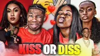 KISS OR DISS CHALLENGE WITH GIRLFRIEND!!! (SHE GOT JEALOUS)