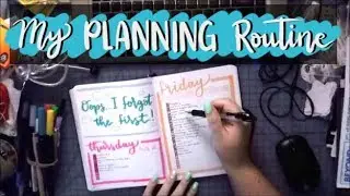 My Daily Planner Routines | EXPLANATION + TIPS