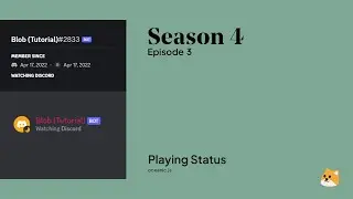 Playing Status — (Node.js / Oceanic.js) — No. 3