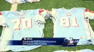 Southside High School auctions off Rebels memorabilia