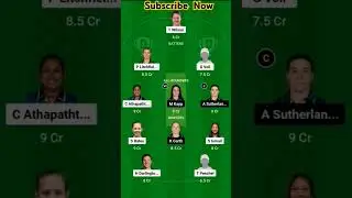Australian Women's T20Bash ST-W vs MS-W #dream11team #dream11prediction #bigbashleague