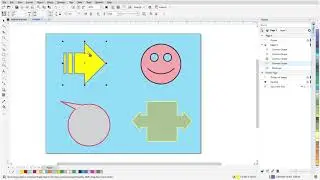 The Star, Spiral and Common Shapes Tools in CorelDRAW
