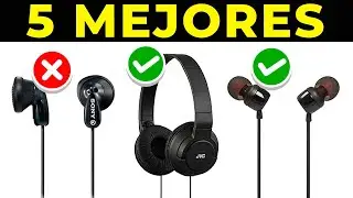 ✅ Los 5 MEJORES AURICULARES CON CABLE BARATOS 2025 | Calidad Precio AMAZON