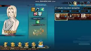 Naruto online - Tsunade [Sannin War] - Skill Breakthrough (SB) & Skill Trial (Y skills)