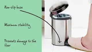 Brabantia NewIcon Pedal Bin, 3L