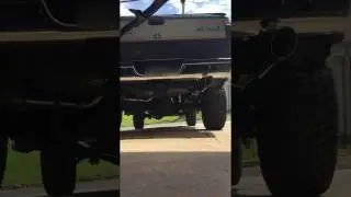 1997 Dodge Ram 1500 5.9l  Flowmaster Super 10 Dual Exhaust No Cat