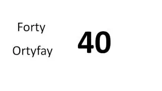 pig latin numbers