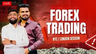 LIVE FOREX TRADING / LONDON SESSION / DAY -43 / GOLD & BTC / FOREX HINDI MARATHI / TRADE HAWK