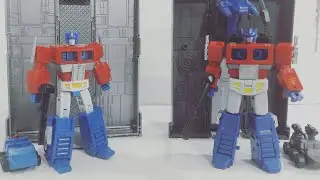 Легендарный класс JINBAO DF-04 OPTIMUM WARRIOR VS HOTSOLDIERS HS02 GENERAL COMMANDER PROP SKY PILLAR