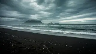 Healing Ocean Soundscape | Night Ambience for Emotional Balance at Night with Slow Wave Patterns