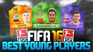 FIFA 16 BEST YOUNG PLAYERS - CAREER MODE U21 TALENTS HIGHEST POTENTIAL - BUNDESLIGA!!