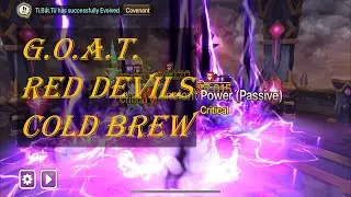 God Theo procs Endure 4 times! Summoners War G3 Asia Siege [G.O.A.T. | Red Devils | COLDBREW]