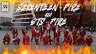 [K-POP IN PUBLIC | ONE TAKE] SEVENTEEN - FIRE & BTS - FIRE by GSS43