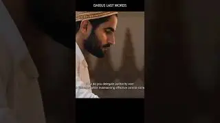 💀 A Dying King's LAST WORDS to His Greatest Enemy! #shorts #history #persianempire